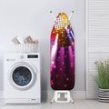 Purple Light Disco Ball Print Ironing Board Cover