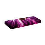 Purple Light Disco Ball Print Piano Keyboard Cover
