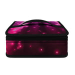 Purple Light Disco Ball Print Small Lunch Bag