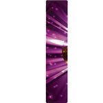 Purple Light Disco Ball Print Table Runner