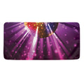 Purple Light Disco Ball Print Towel