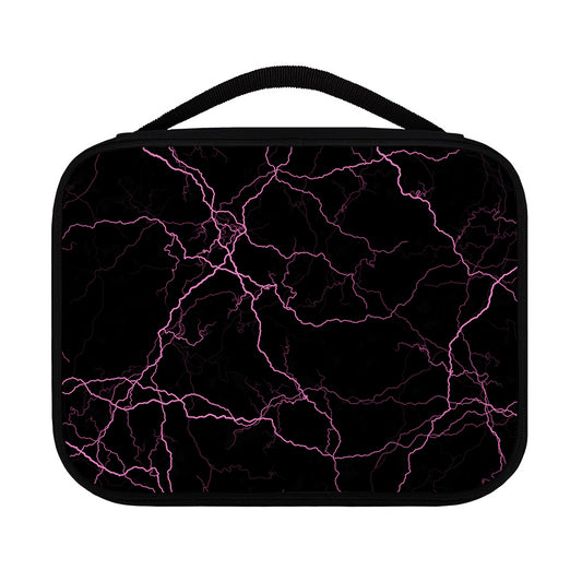 Purple Lightning Print Classic Bible Case