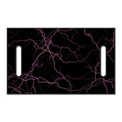 Purple Lightning Print Golf Cart Seat Cover