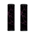 Purple Lightning Print Handle Covers