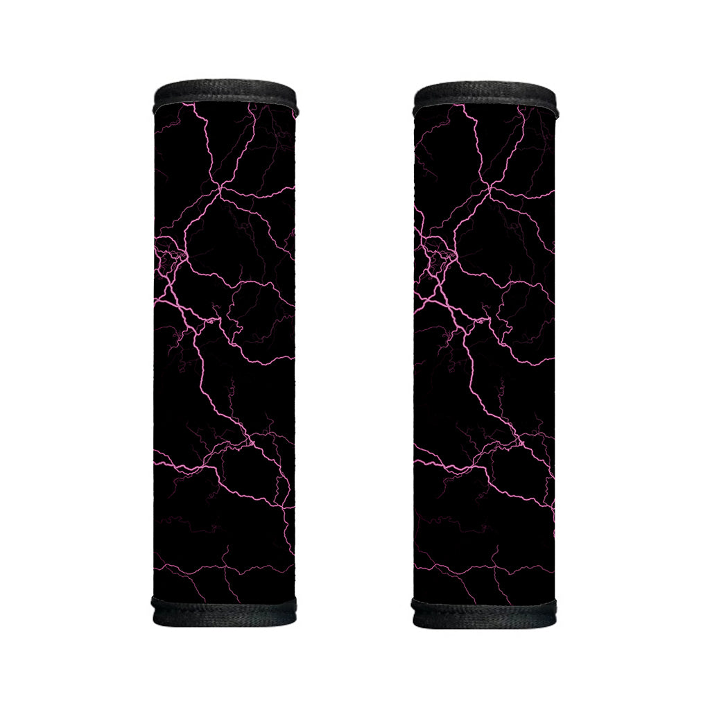 Purple Lightning Print Handle Covers