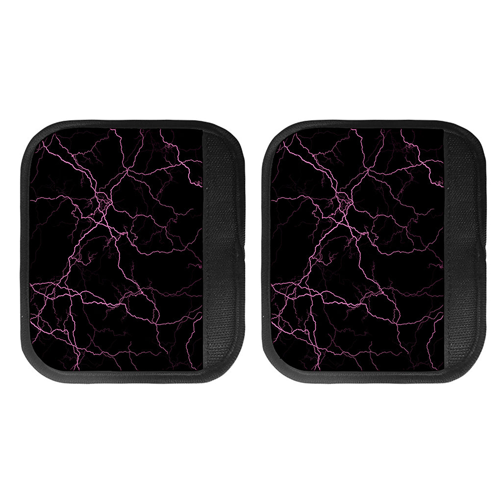 Purple Lightning Print Handle Covers