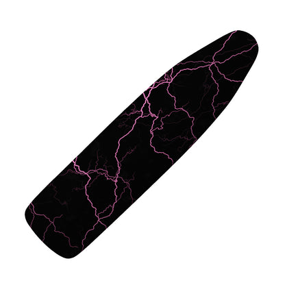 Purple Lightning Print Ironing Board Cover