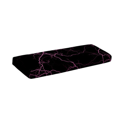 Purple Lightning Print Piano Keyboard Cover