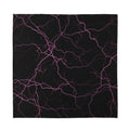 Purple Lightning Print Silk Bandana