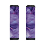 Purple Lily Flower Print Handle Covers
