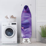 Purple Lily Flower Print Ironing Board Cover
