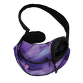 Purple Lily Flower Print Pet Sling Carrier