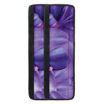Purple Lily Flower Print Refrigerator Handle Covers