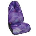 Purple Lily Flower Print Waterproof Car Seat Cover