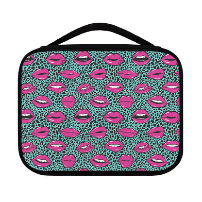 Purple Lips Pattern Print Classic Bible Case