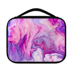 Purple Liquid Marble Print Classic Bible Case