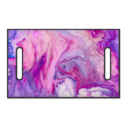 Purple Liquid Marble Print Golf Cart Seat Cover