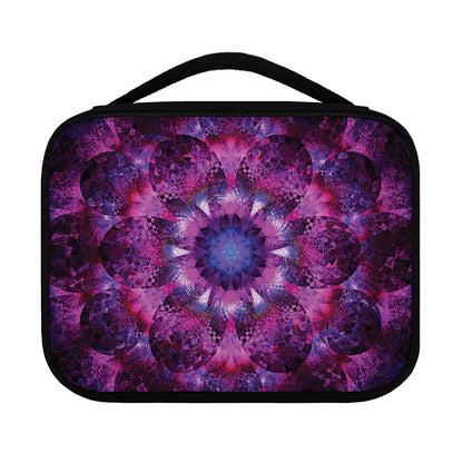 Purple Mandala Flower Print Classic Bible Case