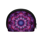 Purple Mandala Flower Print Coin Purse