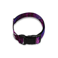 Purple Mandala Flower Print Dog Collar