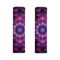 Purple Mandala Flower Print Handle Covers