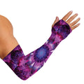 Purple Mandala Flower Print Sun Protection Arm Sleeves