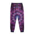 Purple Mandala Flower Print Sweatpants
