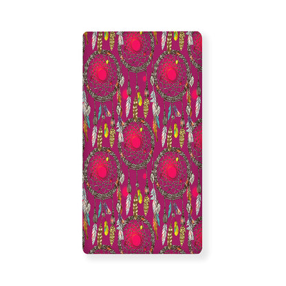 Purple Native Dream Catcher Print Baby Crib Sheet