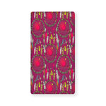 Purple Native Dream Catcher Print Baby Crib Sheet