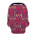 Purple Native Dream Catcher Print Baby Seat Cover