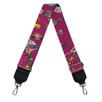 Purple Native Dream Catcher Print Bag Strap