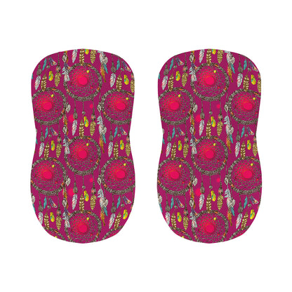 Purple Native Dream Catcher Print Bar Stool Covers