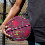 Purple Native Dream Catcher Print Basketball