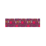 Purple Native Dream Catcher Print Bed Runner