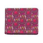 Purple Native Dream Catcher Print Bifold Wallet