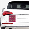 Purple Native Dream Catcher Print Car Sticker