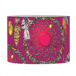 Purple Native Dream Catcher Print Drum Lamp Shade