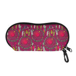 Purple Native Dream Catcher Print Glasses Case