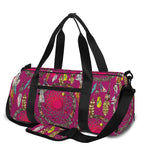 Purple Native Dream Catcher Print Gym Bag