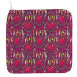 Purple Native Dream Catcher Print Hand Towel