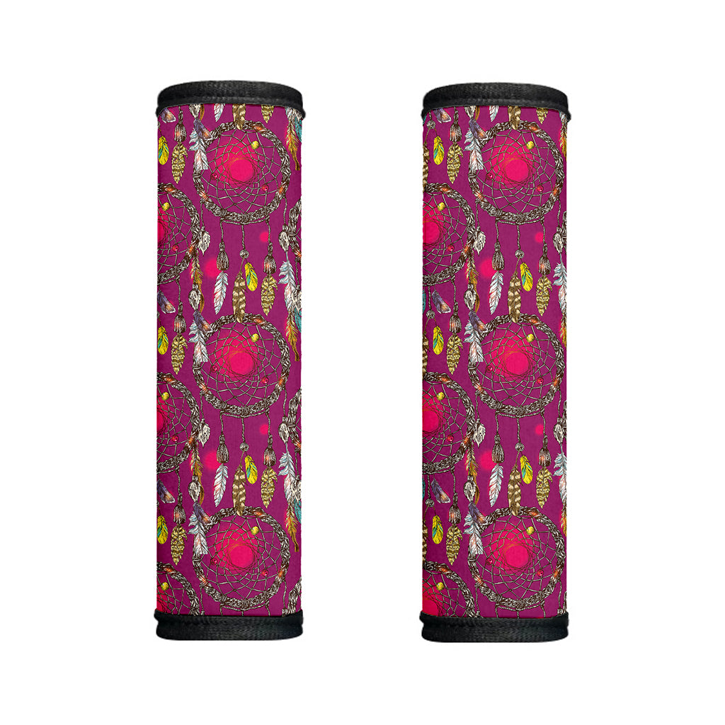 Purple Native Dream Catcher Print Handle Covers