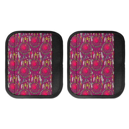 Purple Native Dream Catcher Print Handle Covers