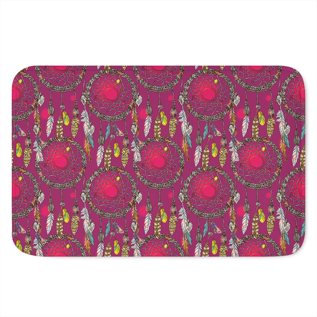 Purple Native Dream Catcher Print Indoor Door Mat