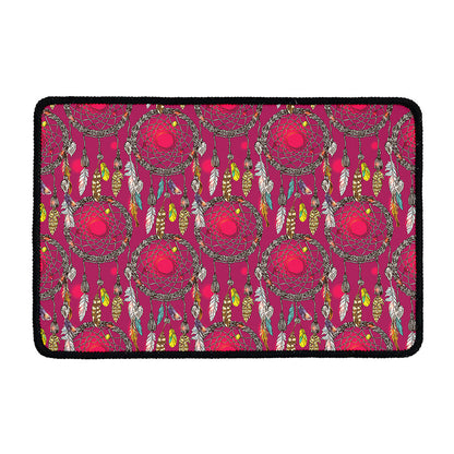 Purple Native Dream Catcher Print Kitchen Mat