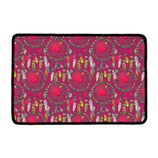 Purple Native Dream Catcher Print Kitchen Mat
