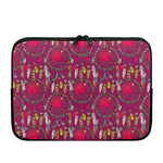 Purple Native Dream Catcher Print Laptop Sleeve