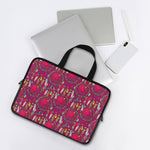 Purple Native Dream Catcher Print Laptop Sleeve With Handle