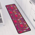 Purple Native Dream Catcher Print Long Kitchen Mat