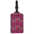 Purple Native Dream Catcher Print Luggage Tag