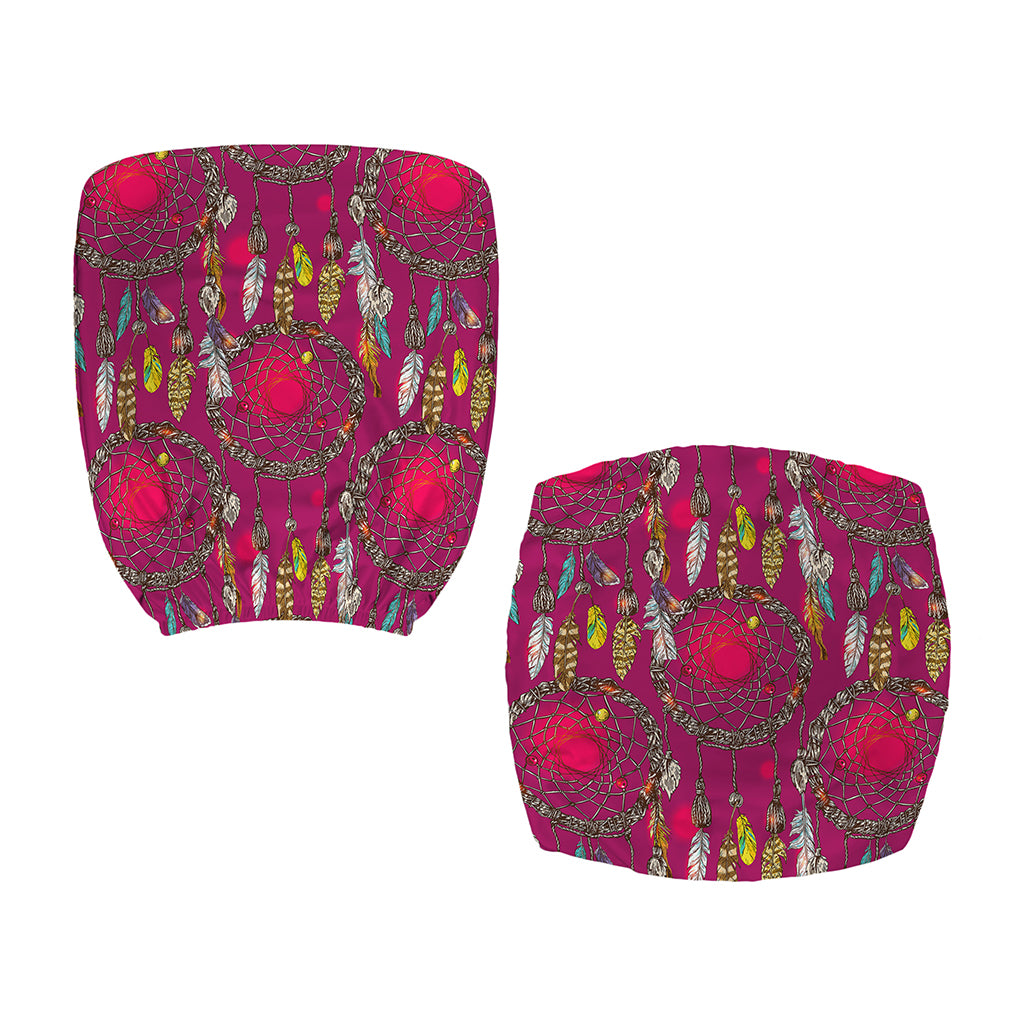 Purple Native Dream Catcher Print Office Chair Cover